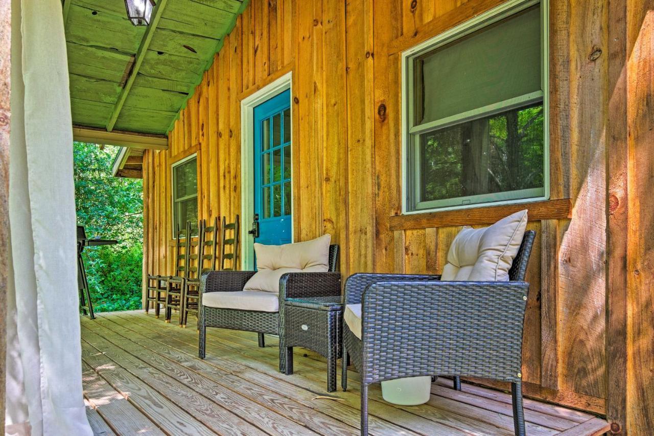 Cozy And Charming Asheville Cabin 5 Mi To Downtown! Villa Bagian luar foto