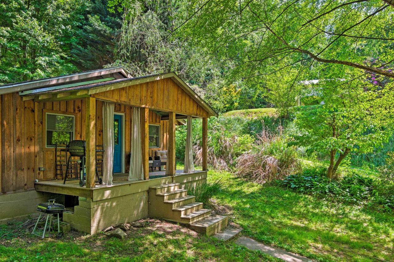 Cozy And Charming Asheville Cabin 5 Mi To Downtown! Villa Bagian luar foto