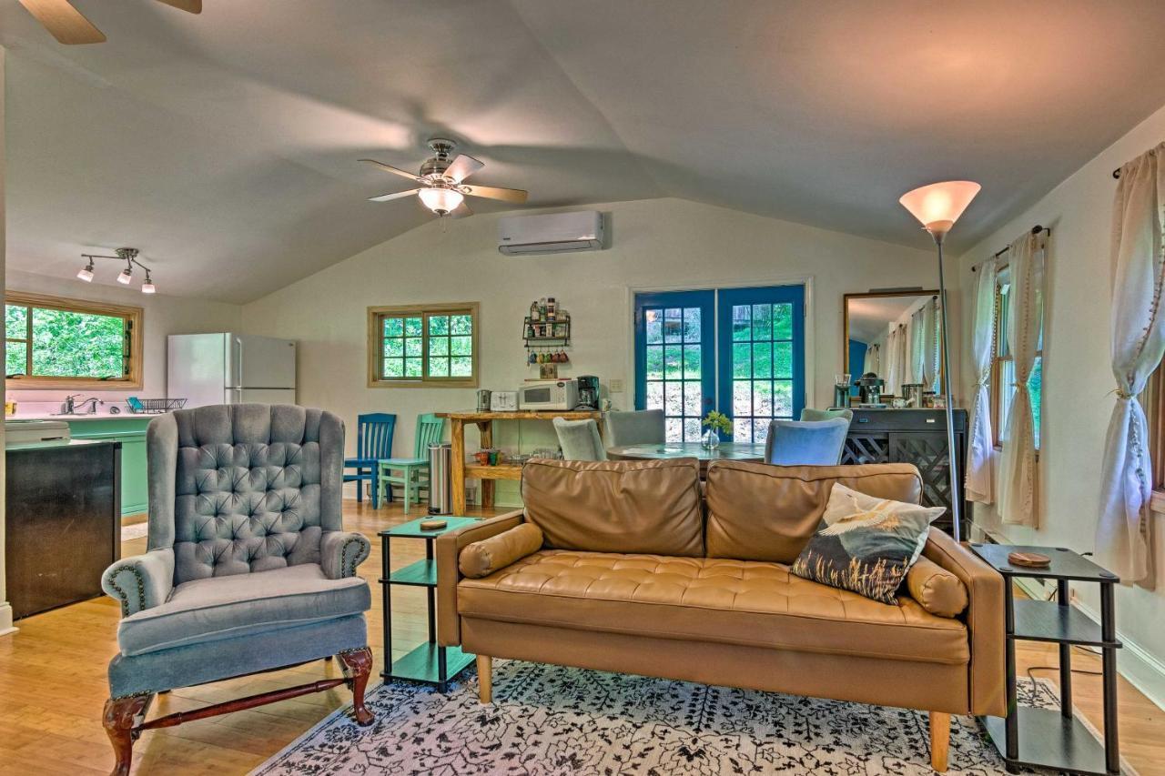 Cozy And Charming Asheville Cabin 5 Mi To Downtown! Villa Bagian luar foto