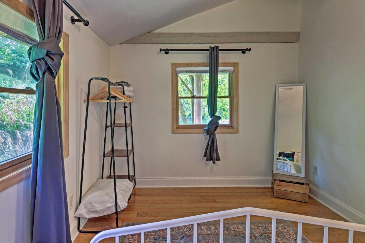 Cozy And Charming Asheville Cabin 5 Mi To Downtown! Villa Bagian luar foto