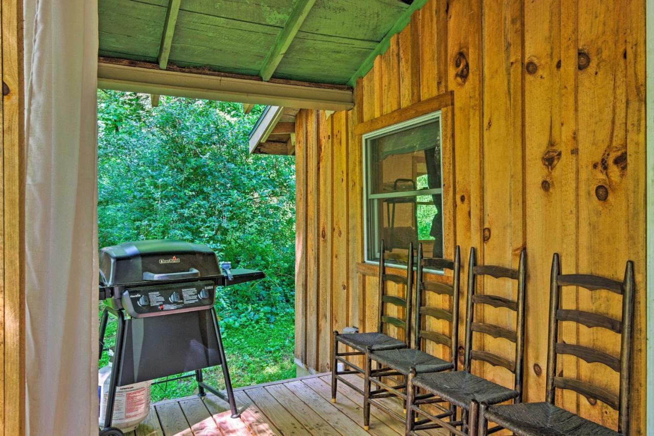 Cozy And Charming Asheville Cabin 5 Mi To Downtown! Villa Bagian luar foto