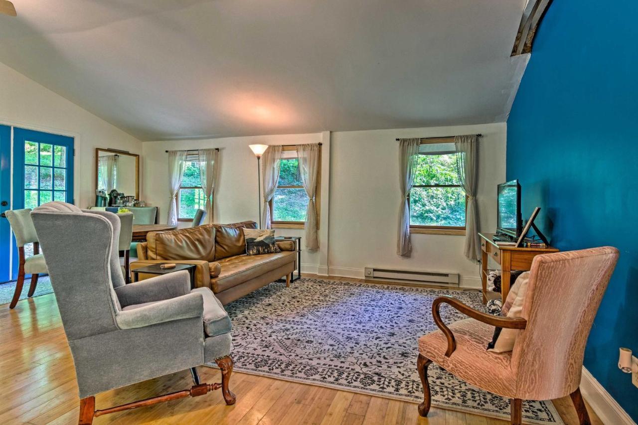 Cozy And Charming Asheville Cabin 5 Mi To Downtown! Villa Bagian luar foto