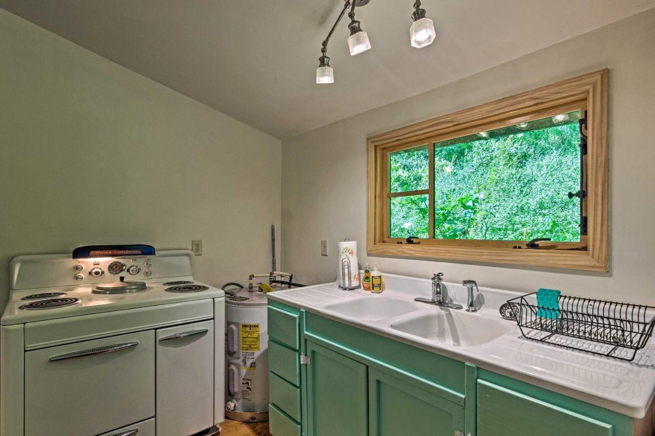 Cozy And Charming Asheville Cabin 5 Mi To Downtown! Villa Bagian luar foto