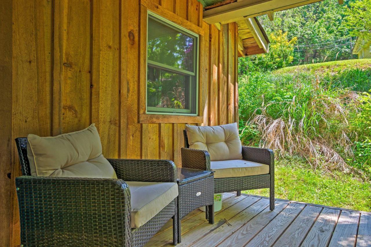 Cozy And Charming Asheville Cabin 5 Mi To Downtown! Villa Bagian luar foto
