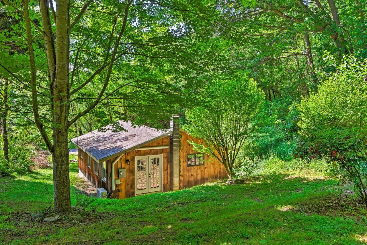 Cozy And Charming Asheville Cabin 5 Mi To Downtown! Villa Bagian luar foto